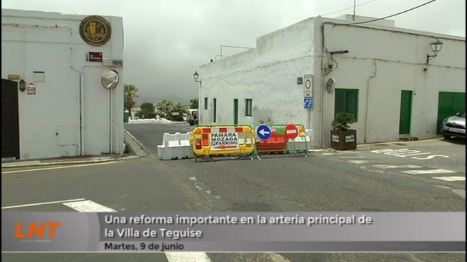 Una reforma importante en la arteria principal de la Villa de Teguise Una reforma importante en la arteria principal de la Villa de Teguise