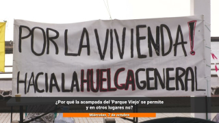 ¿Por qué la acampada del 'Parque Viejo' se permite y en otros lugares no?