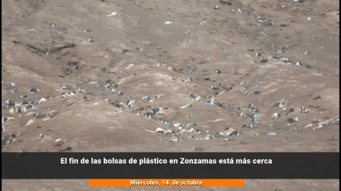 El fin de las bolsas de plástico del entorno de Zonzamas, más cerca El fin de las bolsas de plástico del entorno de Zonzamas, más cerca
