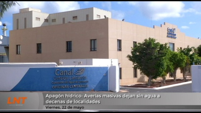 Apagón hídrico: Averías masivas dejan sin agua a decenas de localidades de Lanzarote Apagón hídrico: Averías masivas dejan sin agua a decenas de localidades de Lanzarote