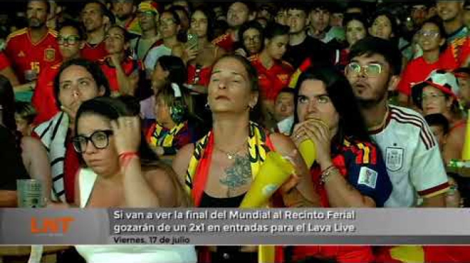 Oferta especial si Van a ver la final del Mundial al Recinto Ferial