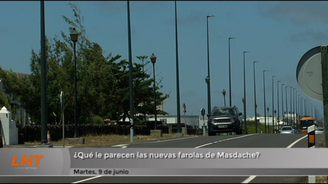 ¿Qué le parecen las nuevas farolas de Masdache? ¿Qué le parecen las nuevas farolas de Masdache?