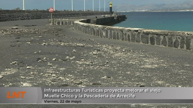 Infraestructuras Turísticas proyecta mejorar el viejo Muelle Chico y la Pescadería de Arrecife