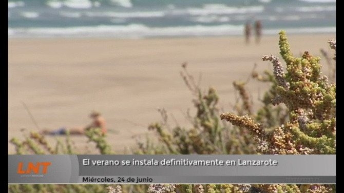 El verano se instala definitivamente en Lanzarote
