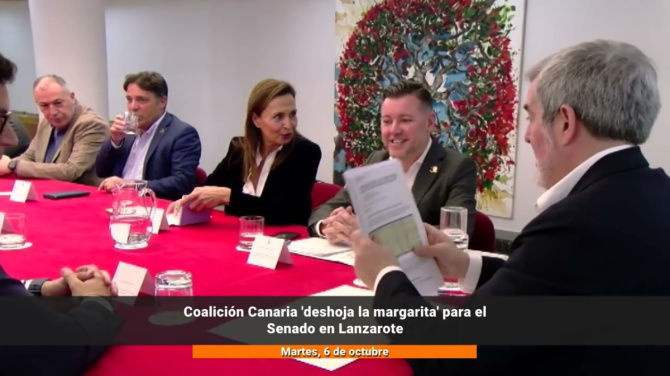 CC deshoja la margarita para el Senado en Lanzarote