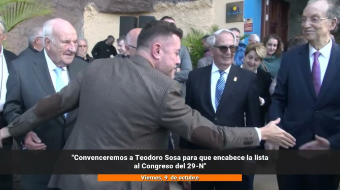 “Convenceremos a Teo Sosa para que encabece la lista al Congreso del 29N”