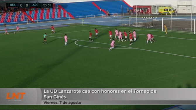 La UD Lanzarote cae con honores en el Torneo de San Ginés La UD Lanzarote cae con honores en el Torneo de San Ginés