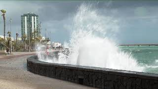 Fin de semana con mucho, y fuerte, viento y poca lluvia