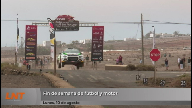 Fin de semana de fútbol y motor