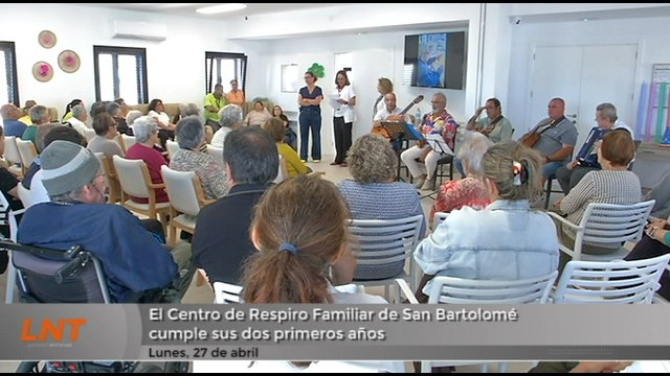 El Centro de Respiro Familiar de San Bartolomé cumple sus dos primeros años