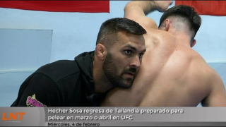 Hecher Sosa regresa de Tailandia preparado para pelear en marzo o abril en UFC