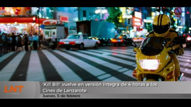 'Kill Bill' vuelve en versión íntegra de 4 horas a los Cines de Lanzarote