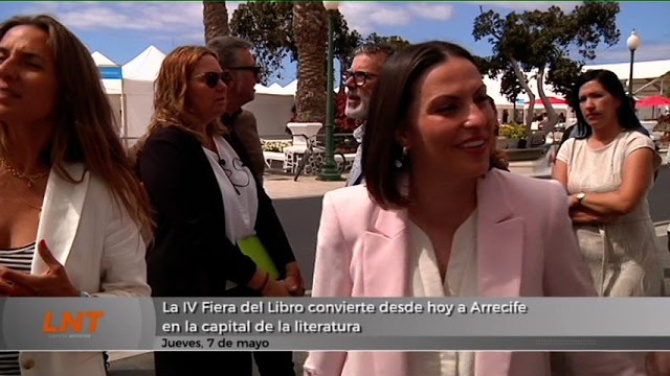 La IV Fiera del Libro convierte desde hoy a Arrecife en la capital de la literatura