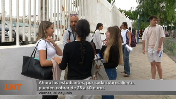Ahora los estudiantes, por cada sobresaliente, pueden cobrar de 25 a 40 euros