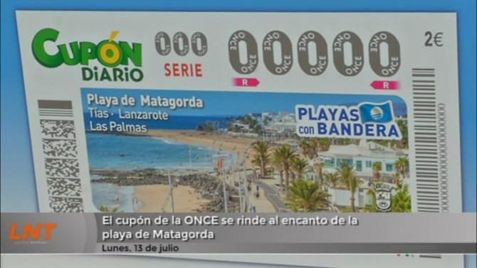 El cupón de la ONCE se rinde al encanto de la playa de Matagorda El cupón de la ONCE se rinde al encanto de la playa de Matagorda