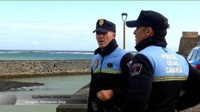 Dos policías cuentan cómo salvaron a una joven 