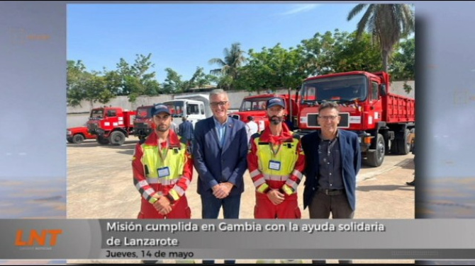 Misión cumplida en Gambia con la ayuda solidaria de Lanzarote Misión cumplida en Gambia con la ayuda solidaria de Lanzarote