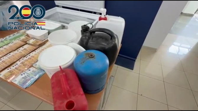 Desmantelado en Lanzarote uno de los mayores laboratorios de “speed” en Canarias