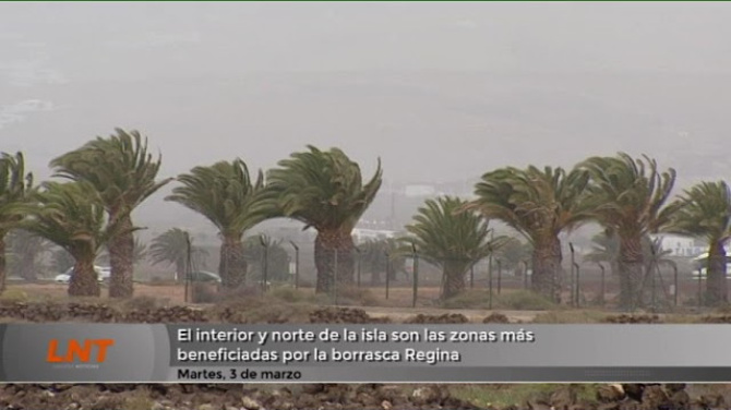 El interior y norte de la isla son las zonas más beneficiadas por la borrasca Regina El interior y norte de la isla son las zonas más beneficiadas por la borrasca Regina