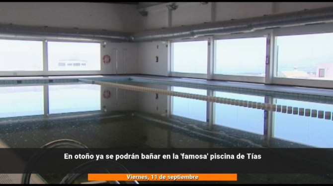 La piscina de Tías abrirá por fin este otoño La piscina de Tías abrirá por fin este otoño