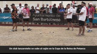 Un club lanzaroteño se sube al cajón en la Copa de la Reina de Petanca Un club lanzaroteño se sube al cajón en la Copa de la Reina de Petanca