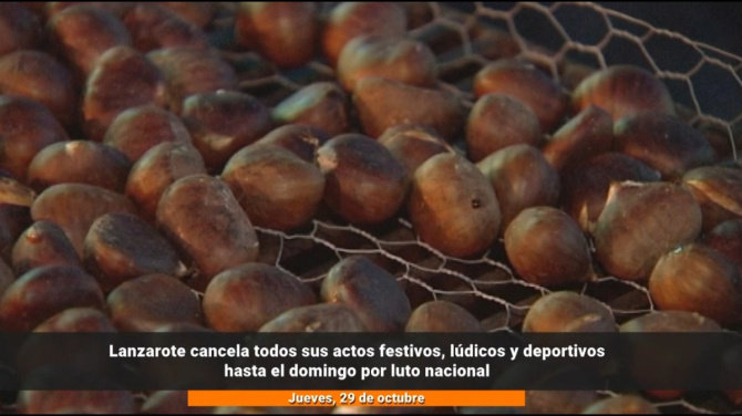 Lanzarote suspende los actos de Halloween y Los Finaos por el luto nacional