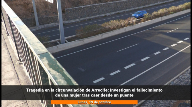 Continúa la investigación por la muerte de una mujer en la circunvalación de Arrecife