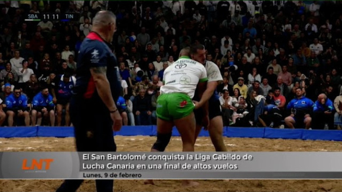 El San Bartolomé conquista la Liga Cabildo de Lucha Canaria 