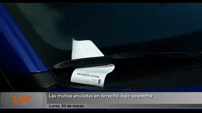 Las multas anuladas en Arrecife, bajo sospecha Las multas anuladas en Arrecife, bajo sospecha