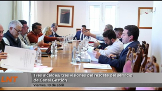 Tres alcaldes, tres visiones ante el rescate del servicio de Canal Gestión Tres alcaldes, tres visiones ante el rescate del servicio de Canal Gestión