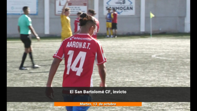 El San Bartolomé CF, invicto