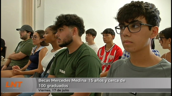 Becas Mercedes Medina: 15 años y cerca de 100 graduados