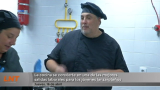 La cocina se convierte en una de las mejores salidas laborales para los jóvenes lanzaroteños