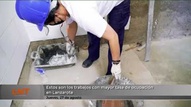 Estos son los trabajos con mayor tasa de ocupación en Lanzarote