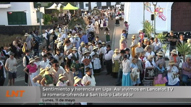 Sentimiento y herencia en Uga: Así vivió Lancelot TV la romería-ofrenda a San Isidro Labrador