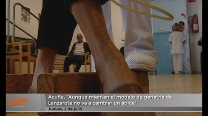 Acuña: "Por mucho que mientan el modelo de geriatría de Lanzarote no va a cambiar un ápice"