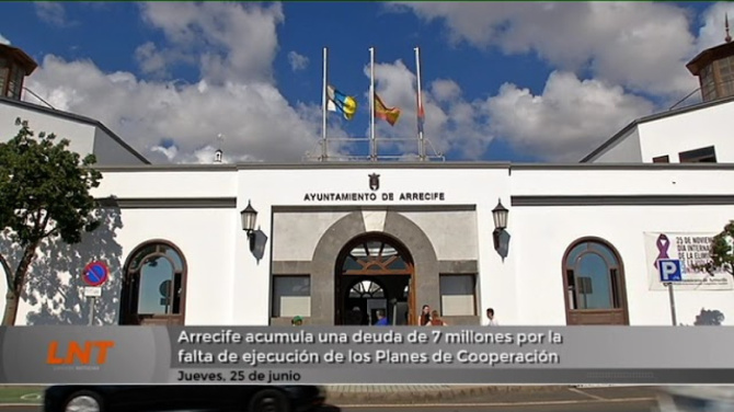 Arrecife acumula una deuda de 7 millones por la falta de ejecución de los Planes de Cooperación