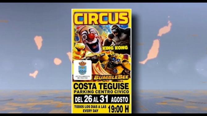 El circo llegará por primera vez a Costa Teguise