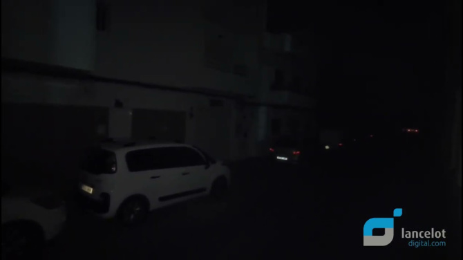 Así se "vio" la oscuridad que dejó el cero energético en Lanzarote
