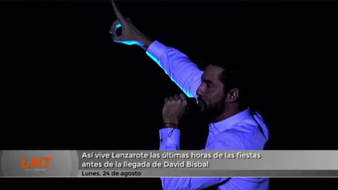 Así vive Lanzarote las últimas horas de las fiestas antes de la llegada de David Bisbal