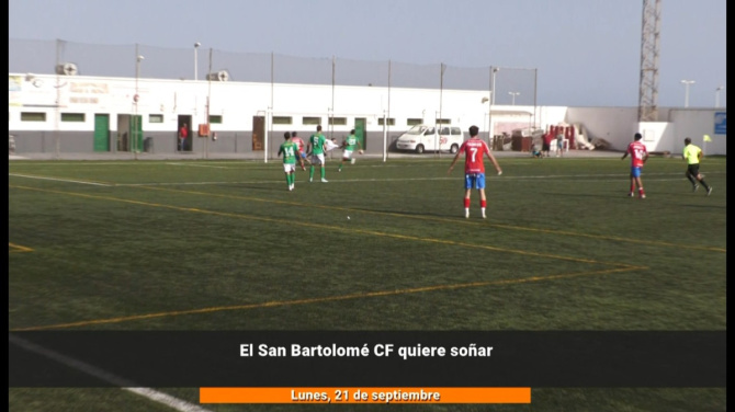 El club de fútbol San Bartolomé quiere seguir soñando