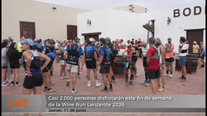 Casi 2.000 personas disfrutarán este fin de semana de la Wine Run Lanzarote 2026 Casi 2.000 personas disfrutarán este fin de semana de la Wine Run Lanzarote 2026