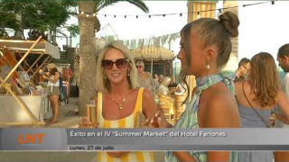 Éxito en el IV "Summer Market" del Hotel Fariones