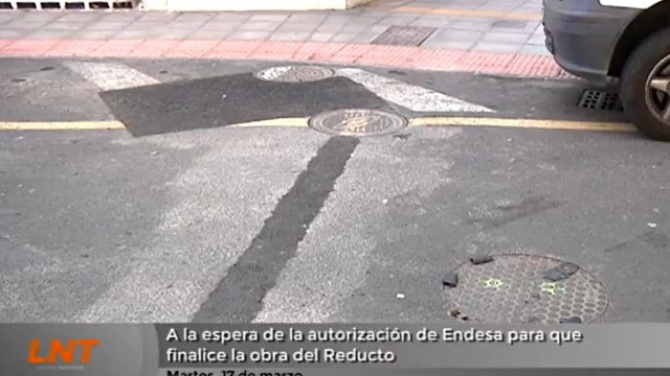 A la espera de la autorización de Endesa para que finalice la obra del Reducto