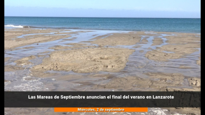 Las Mareas de Septiembre anuncian el final del verano en Lanzarote 