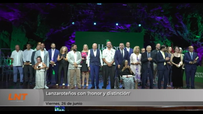Lanzaroteños con 'honor y distinción'