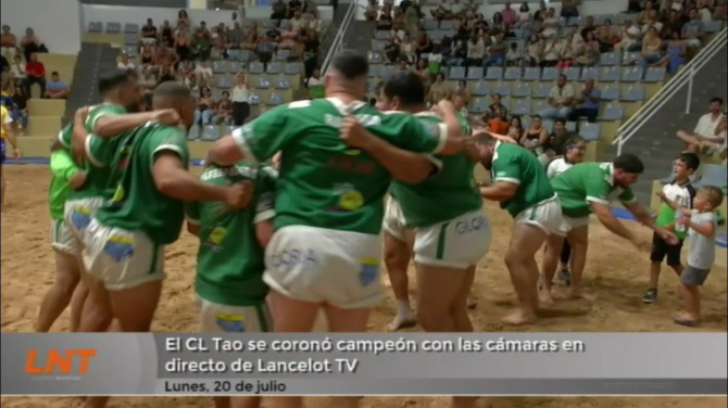 El CL Tao se coronó campeón con las cámaras en directo de Lancelot TV El CL Tao se coronó campeón con las cámaras en directo de Lancelot TV