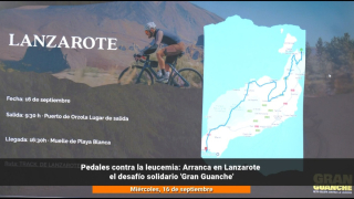 Pedaleando por Canarias contra la leucemia
