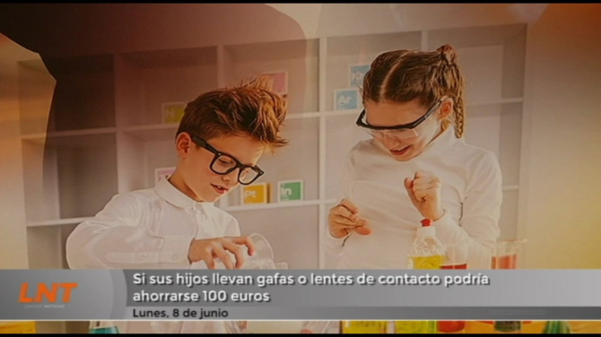 Si sus hijos llevan gafas o lentes de contacto podría ahorrarse 100 euros Si sus hijos llevan gafas o lentes de contacto podría ahorrarse 100 euros