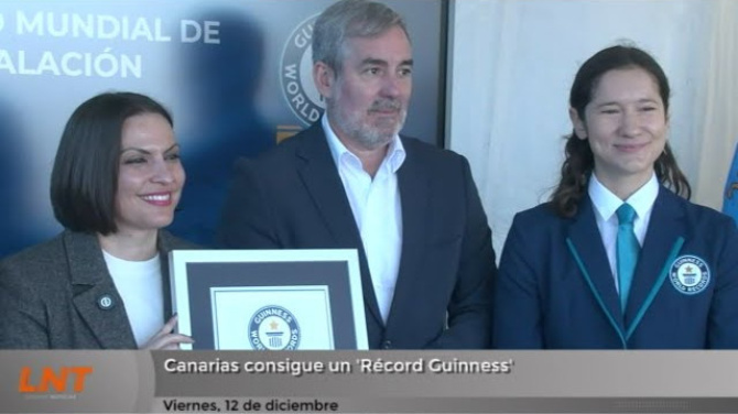 Canarias consigue un 'Récord Guinness' Canarias consigue un 'Récord Guinness'